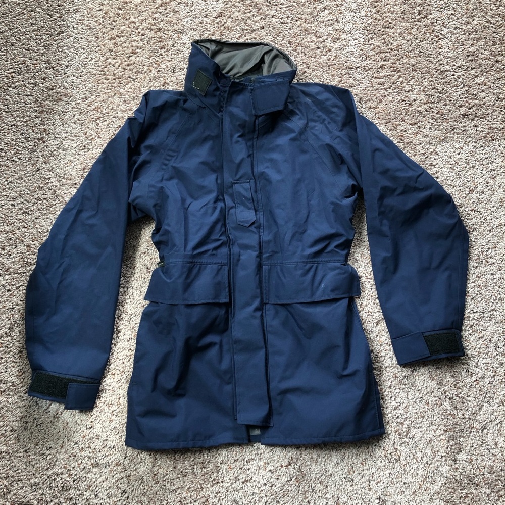 Gore-Tex Navy Military Rain Coat